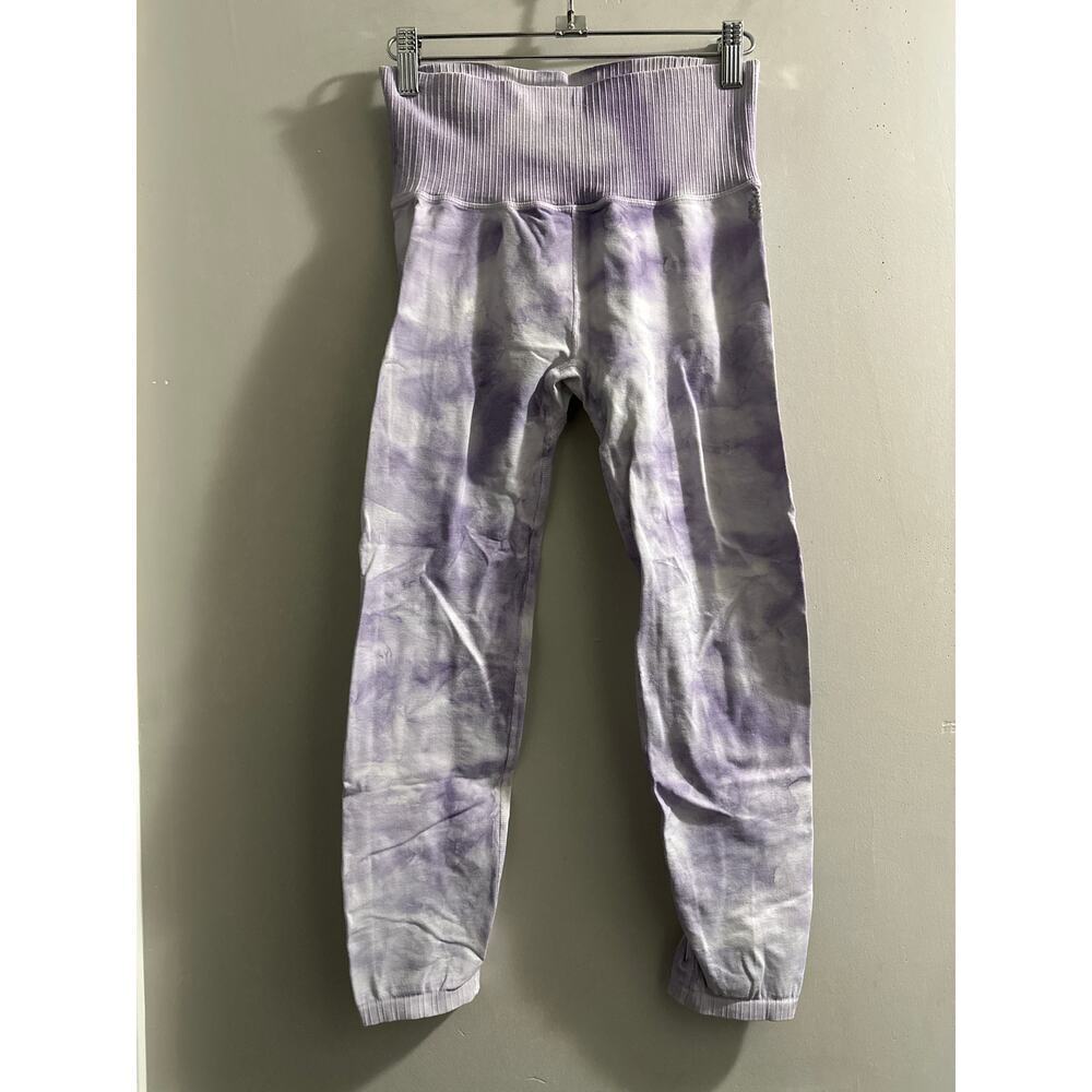 🔴Free People Movement Purple tie dye leggings size Med/Large